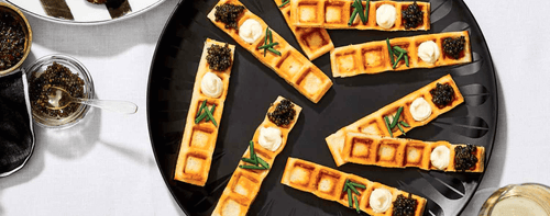 CAVIAR WAFFLE BITES - Caviar Dynasty